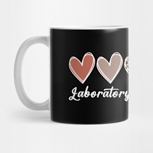 Laboratory Technologist Science Biomedical Microscope Mug